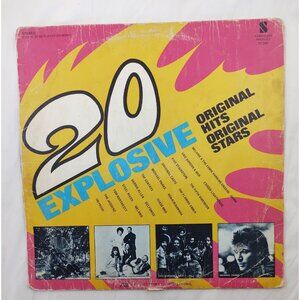 Various Artists – 20 Explosive Original Hits LP Stereo Syndicate TC-200 1960s